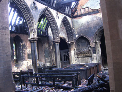 The North aisle.